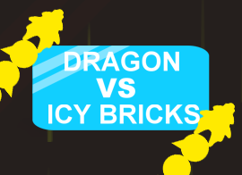 Dragon vs Icy Bricks